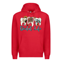 Red dental life Premium Hoodie - JahusDesignShop