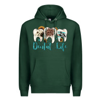 Sports Green dental life Premium Hoodie - JahusDesignShop