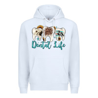 White dental life Premium Hoodie - JahusDesignShop