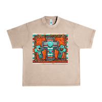 French Oak turquoise gemstone crosses Urban Heavy Tee - Jasminsmagicworld