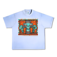 Grape Ice turquoise gemstone crosses Urban Heavy Tee - Jasminsmagicworld