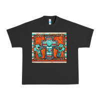 Pigment Black turquoise gemstone crosses Urban Heavy Tee - Jasminsmagicworld