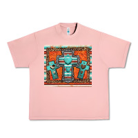 Salmon turquoise gemstone crosses Urban Heavy Tee - Jasminsmagicworld