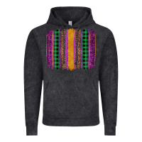 Vintage Black mardi gras western brush stroke Vintage Hoodie - Artiststas