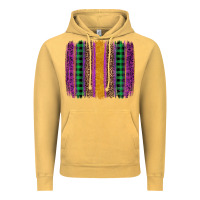 Vintage Mustard mardi gras western brush stroke Vintage Hoodie - Artiststas