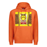 Carrot softball with leopard tumbler tbs Premium Hoodie - TumblerDesignByShophia