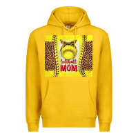 Lemon softball with leopard tumbler tbs Premium Hoodie - TumblerDesignByShophia