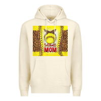 Sandshell softball with leopard tumbler tbs Premium Hoodie - TumblerDesignByShophia