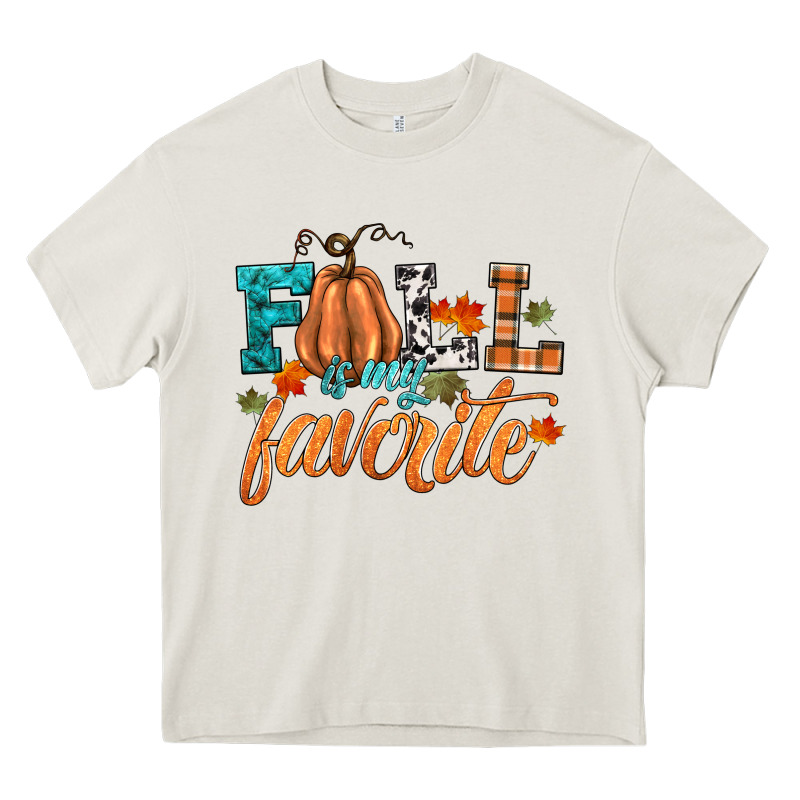 Fall Is My Favorite Heavy Core Tee by HRA Design Shop | Teevron
