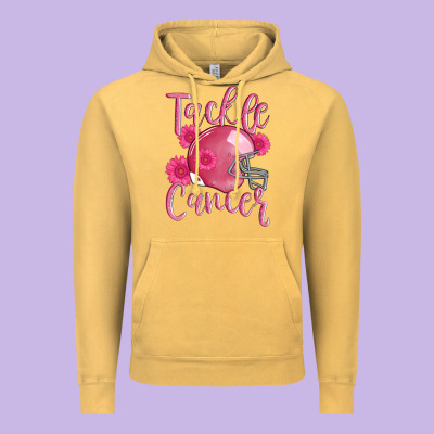 Tackle Cancer Helmet Vintage Hoodie Designed By Adodesignshop