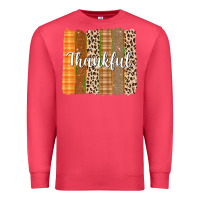Cardinal Thankful Brushstrokes Premium Sweatshirt - texasbilliewilder