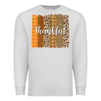 Dove Grey Thankful Brushstrokes Premium Sweatshirt - texasbilliewilder