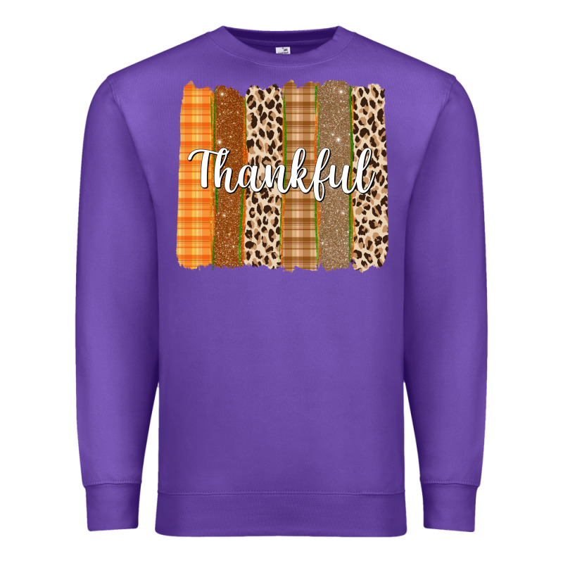 Thankful Brushstrokes Premium Sweatshirt by texasbilliewilder | Teevron