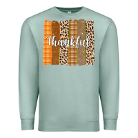 Seafoam Thankful Brushstrokes Premium Sweatshirt - texasbilliewilder