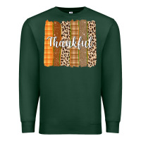 Sports Green Thankful Brushstrokes Premium Sweatshirt - texasbilliewilder