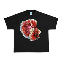 Black Betta Fish Urban Heavy Tee - LillyAllenDesigns