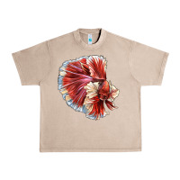 French Oak Betta Fish Urban Heavy Tee - LillyAllenDesigns