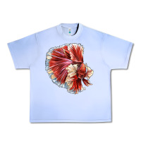 Grape Ice Betta Fish Urban Heavy Tee - LillyAllenDesigns
