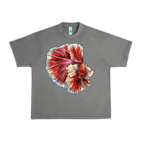 Tornado Betta Fish Urban Heavy Tee - LillyAllenDesigns