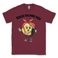 Burgundy boujee ballpark babe Classic Tee - MaliasSmallBusiness