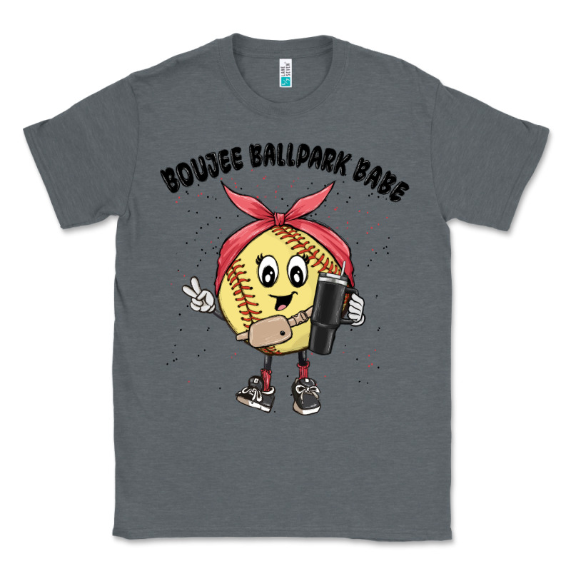 Boujee Ballpark Babe Classic Tee by MaliasSmallBusiness | Teevron