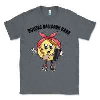 Charcoal Heather boujee ballpark babe Classic Tee - MaliasSmallBusiness