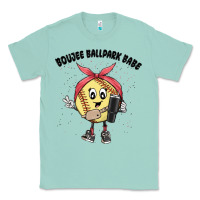 Seafoam boujee ballpark babe Classic Tee - MaliasSmallBusiness