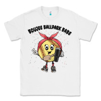 White boujee ballpark babe Classic Tee - MaliasSmallBusiness