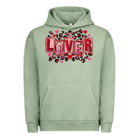 Pigment Oil Green Valentine's Day lover Urban Hoodie - FaDigitalArtStudio