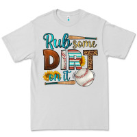 Dove Grey rub some dirt on it baseball Premium Tee - HRA Design Shop