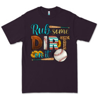 Plum rub some dirt on it baseball Premium Tee - HRA Design Shop