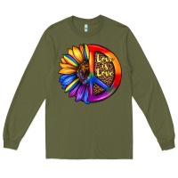 Army Green love is love Long Sleeve Tee - JahusDesignShop