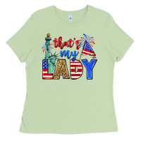 Matcha that's my lady 4th of july Ladies Tee - Zillion Design Studio