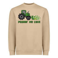 Mushroom pushin' my luck Heavyweight Sweatshirt - MaliasSmallBusiness
