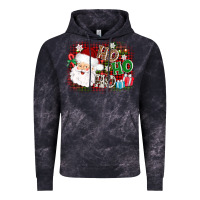 Cloud Black ho ho ho santa Vintage Hoodie - AdoDesignShop