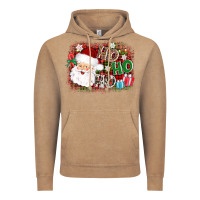 Vintage Coffee ho ho ho santa Vintage Hoodie - AdoDesignShop