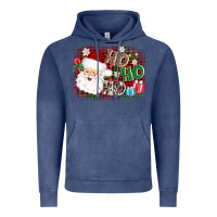 Vintage Denim ho ho ho santa Vintage Hoodie - AdoDesignShop