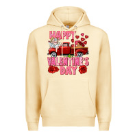 Pina Colada Happy Valentine's day red truck Premium Hoodie - HowdyJamesFarm