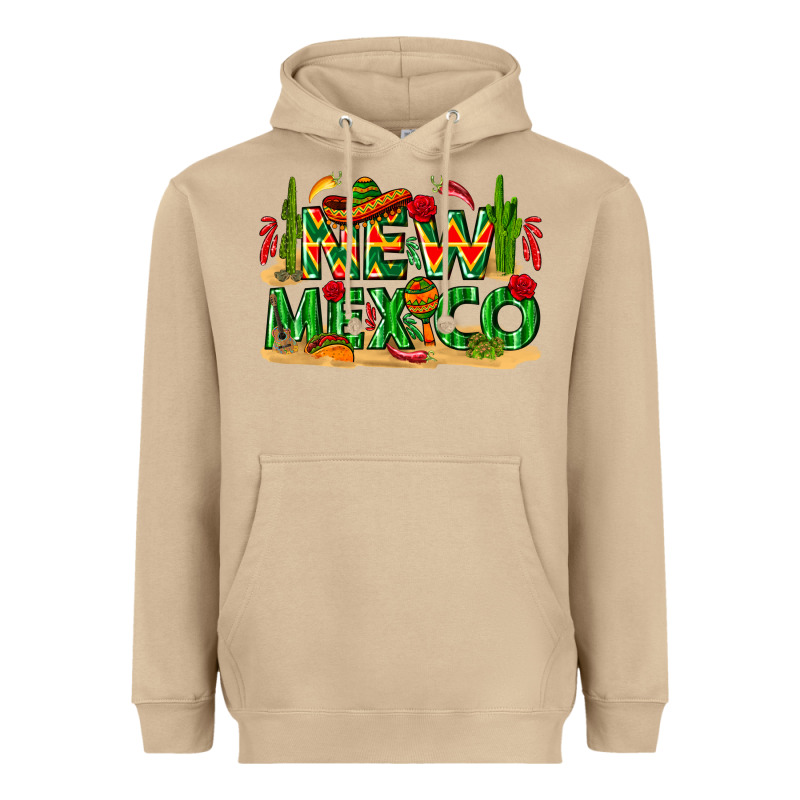 New Mexico Heavyweight Hoodie by texasbilliewilder | Teevron