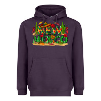 Plum New Mexico Heavyweight Hoodie - texasbilliewilder