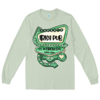 Matcha st patricks day ırısh pub Long Sleeve Tee - MaliasSmallBusiness