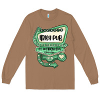 Toasted Coconut st patricks day ırısh pub Long Sleeve Tee - MaliasSmallBusiness