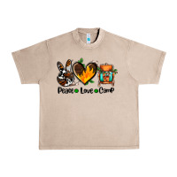 French Oak peace love camp ado Urban Heavy Tee - AdoDesignShop