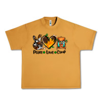 Peanut Butter peace love camp ado Urban Heavy Tee - AdoDesignShop