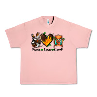 Salmon peace love camp ado Urban Heavy Tee - AdoDesignShop
