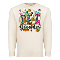 Sandshell Western Pet Groomer Premium Sweatshirt - texasbilliewilder