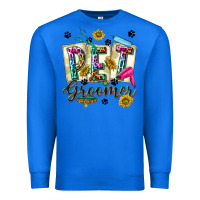 True Royal Western Pet Groomer Premium Sweatshirt - texasbilliewilder