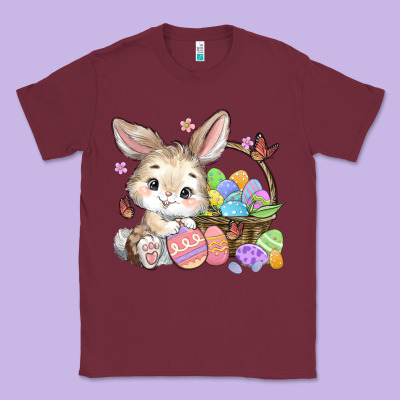 Easter Bunny Classic Tee Designed By Maliassmallbusiness