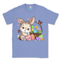 Colony Blue easter bunny Classic Tee - MaliasSmallBusiness