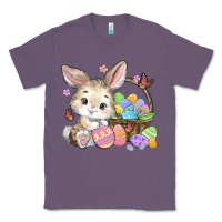 Lavender easter bunny Classic Tee - MaliasSmallBusiness